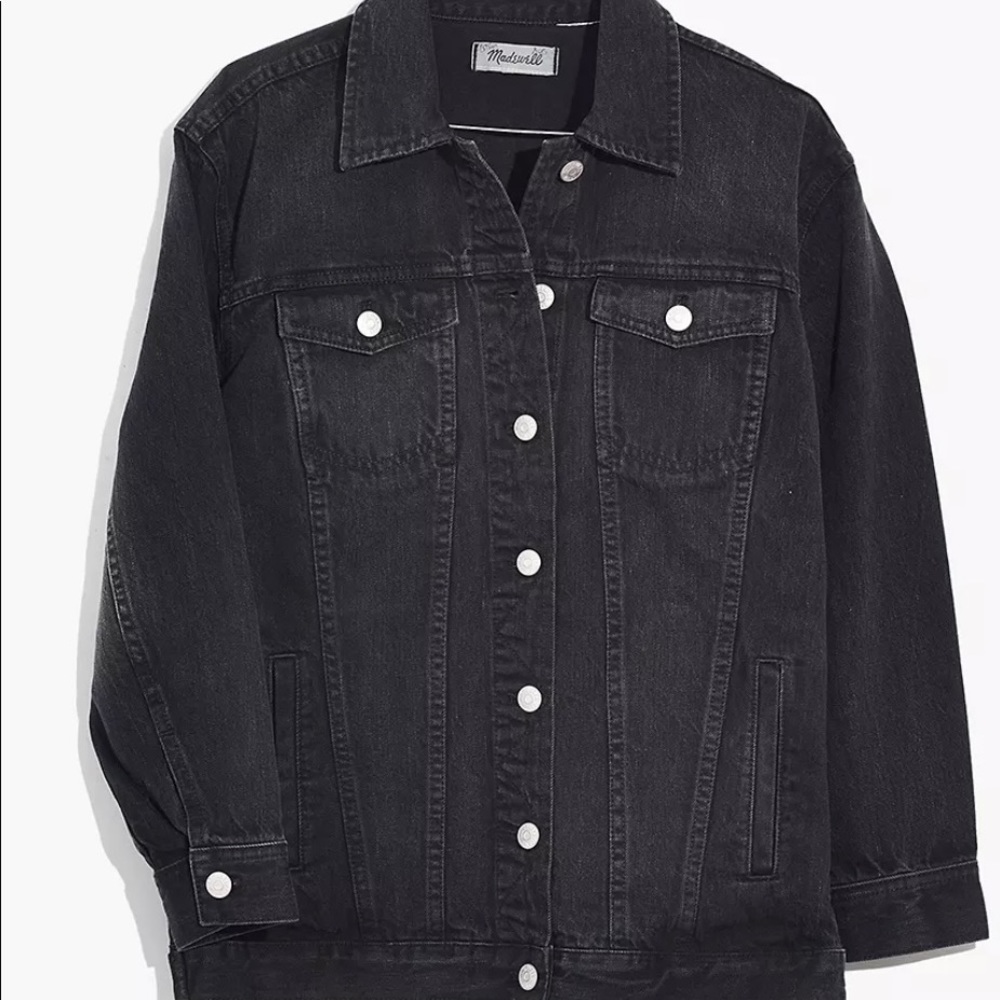 The Oversized Jean Jacket in Lunar Wash
